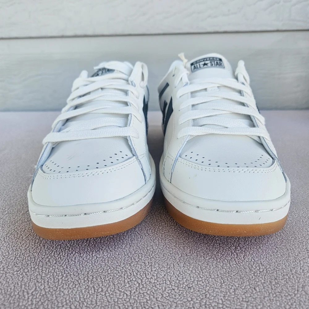Converse Pro Blaze Classic Ox White Green Low Top Leather Men SZ 10.5 A12404C - Picture 6 of 12